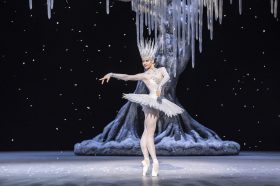 Anna Nevzorova as Ice Queen in 'Nutcracker'.